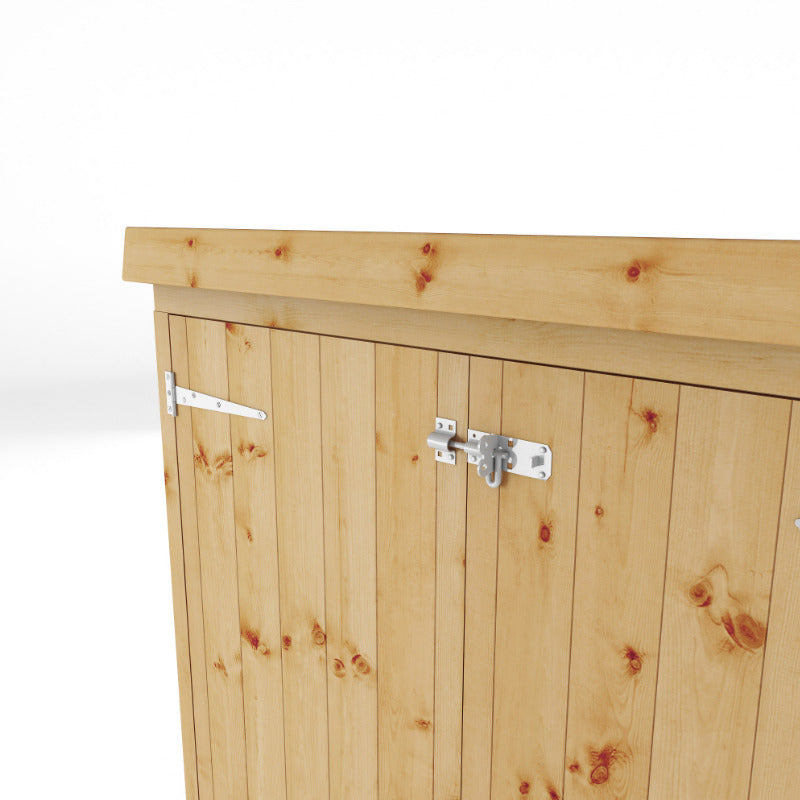 Adley 5' x 3' Tongue and Groove Pent Mower Store | Sheds.co.uk