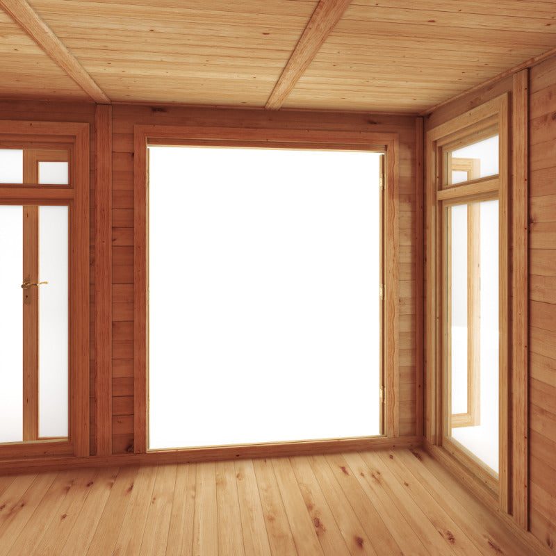 Adley 5m x 3m Insulated Garden Room With Side Shed | Sheds.co.uk