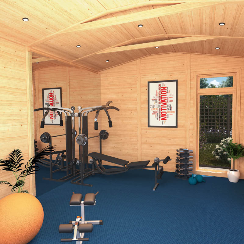 Adley 5m x 3m Luddington Insulated Garden Room | Sheds.co.uk
