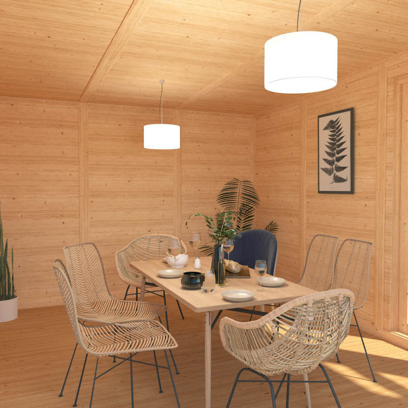 Adley 5m x 3m Tiddington Insulated Garden Room | Sheds.co.uk