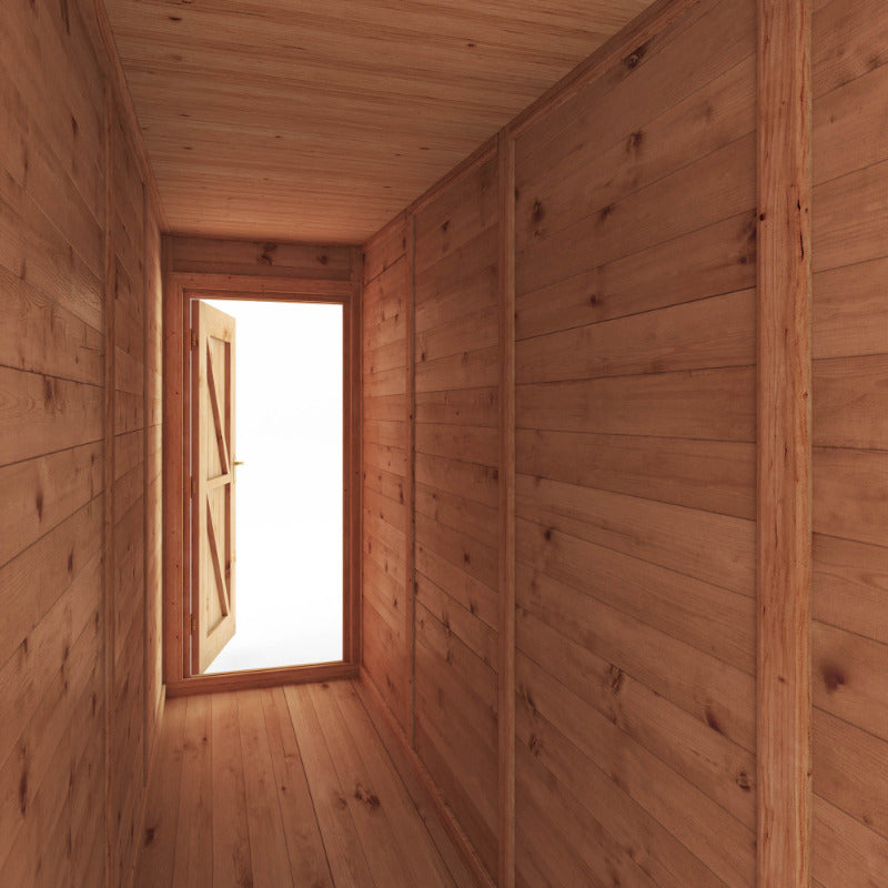 Adley 5m x 4m Insulated Garden Room With Side Shed | Sheds.co.uk