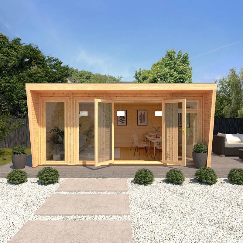 Adley 5m x 4m Tiddington Insulated Garden Room | Sheds.co.uk