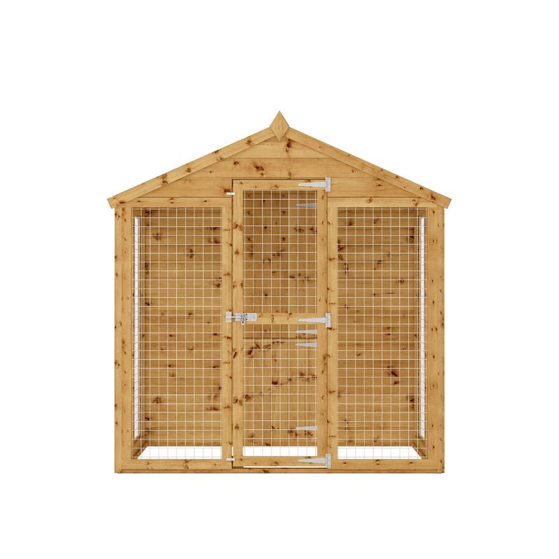Adley 6' x 8' Superior Dog Kennel & Run | Sheds.co.uk