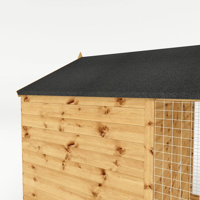 Adley 6' x 8' Superior Dog Kennel & Run | Sheds.co.uk