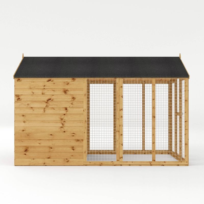 Adley 6' x 10' Superior Dog Kennel & Run | Sheds.co.uk