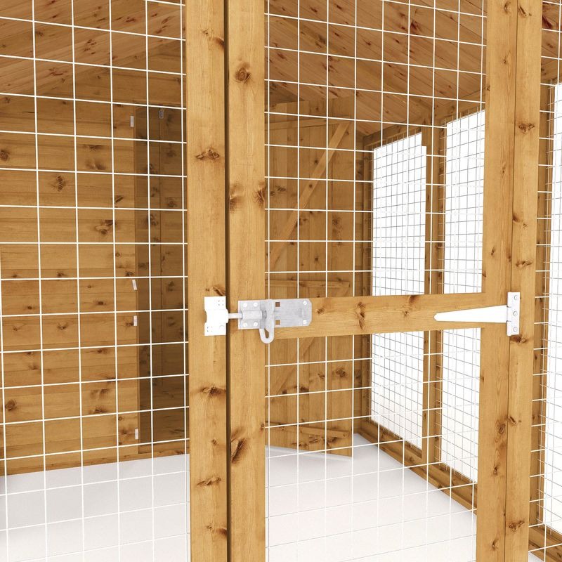 Adley 6' x 10' Superior Dog Kennel & Run | Sheds.co.uk