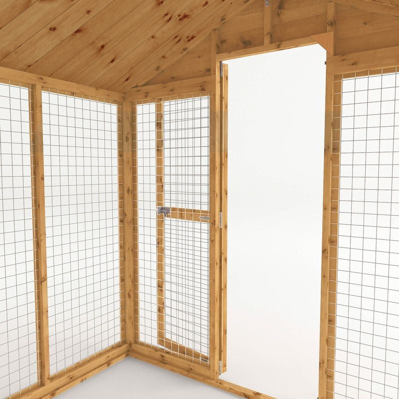 Adley 6' x 10' Superior Dog Kennel & Run | Sheds.co.uk