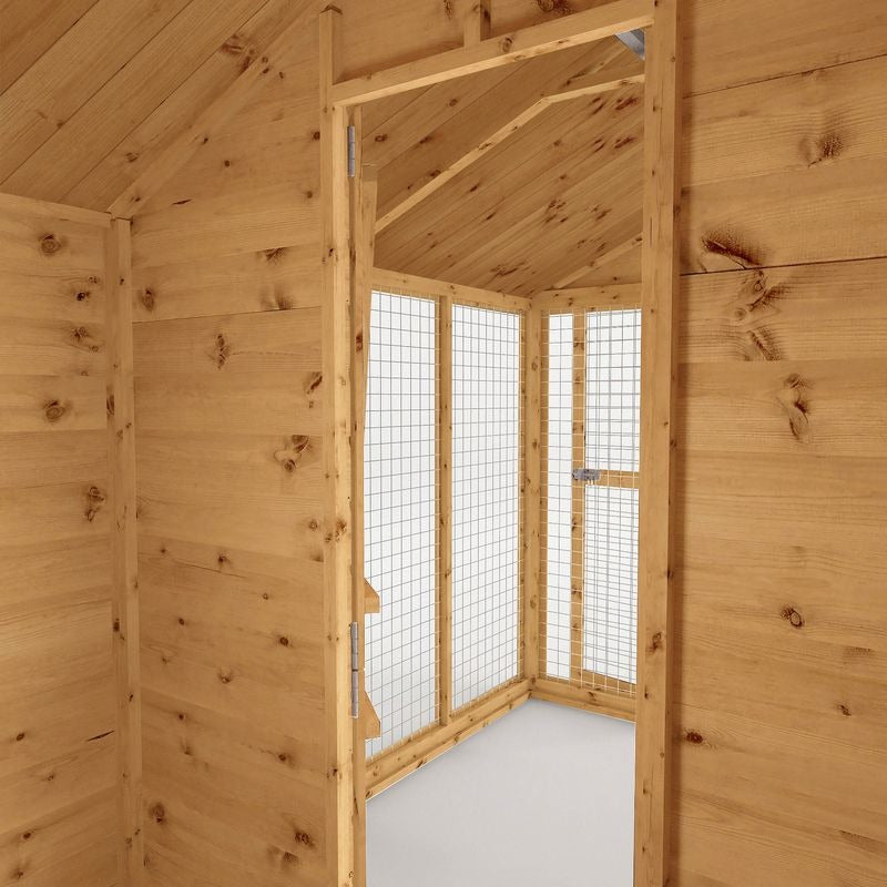 Adley 6' x 10' Superior Dog Kennel & Run | Sheds.co.uk