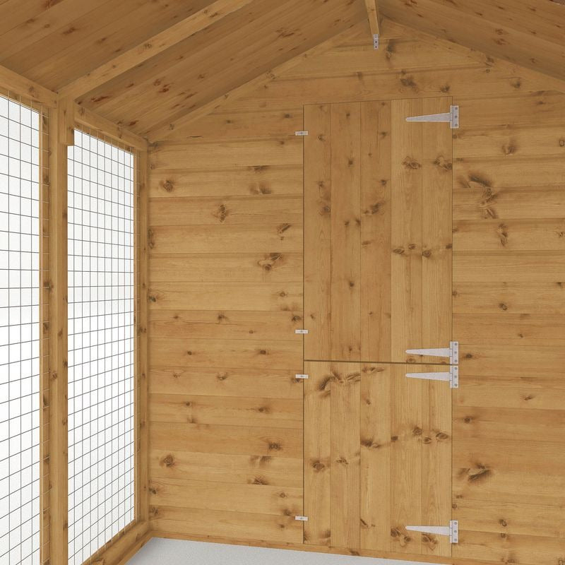 Adley 6' x 10' Superior Dog Kennel & Run | Sheds.co.uk
