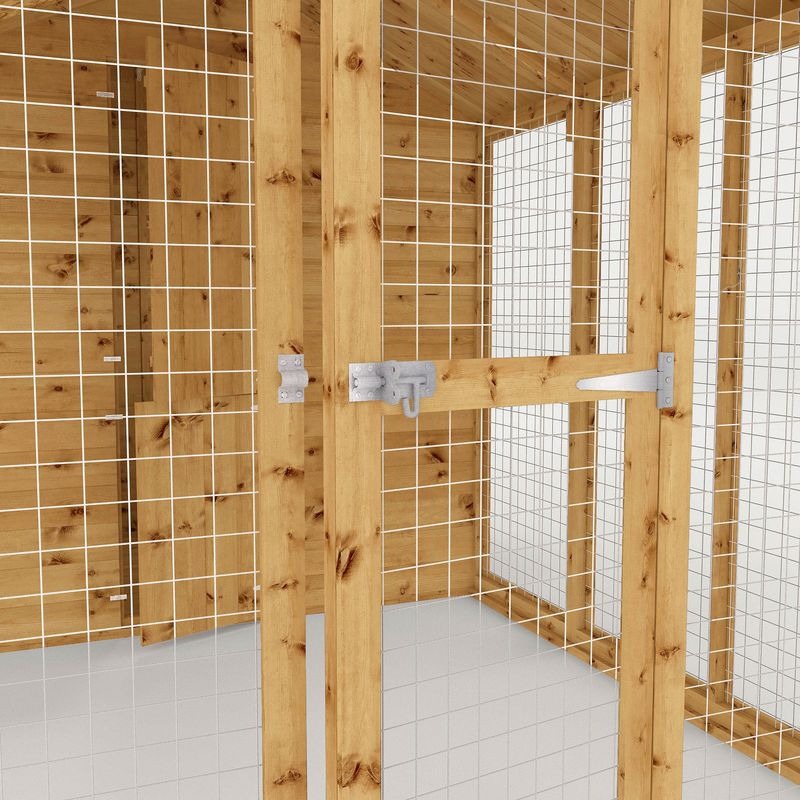 Adley 6' x 10' Superior Dog Kennel & Run | Sheds.co.uk