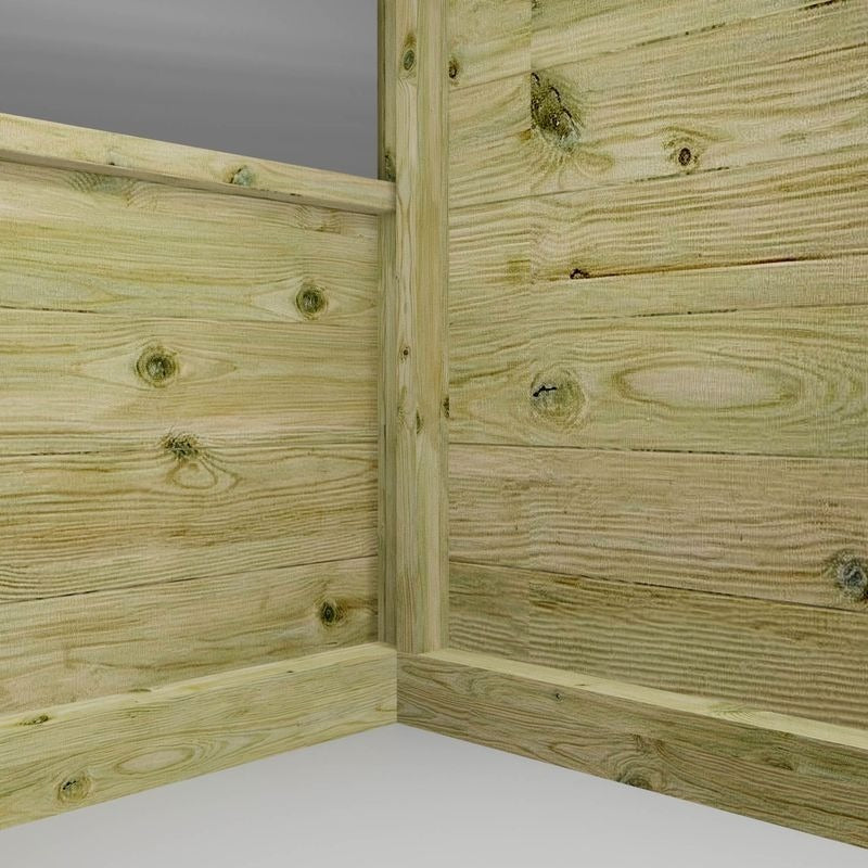 Adley 6' x 3' Wooden Tall Wall Greenhouse | Sheds.co.uk
