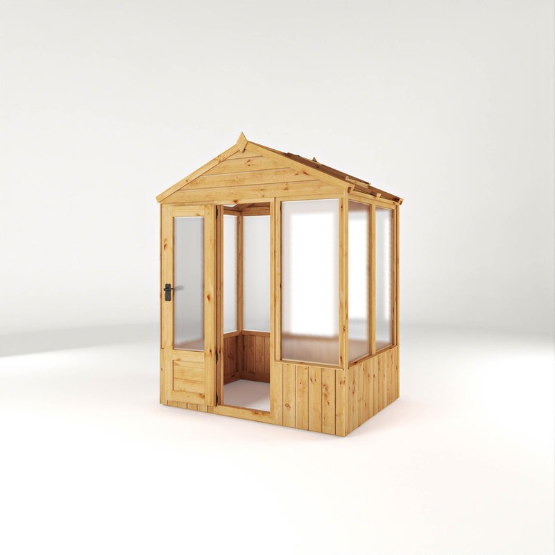 Adley 6' x 4' Lumberjack Premium Apex Wooden Greenhouse | Sheds.co.uk
