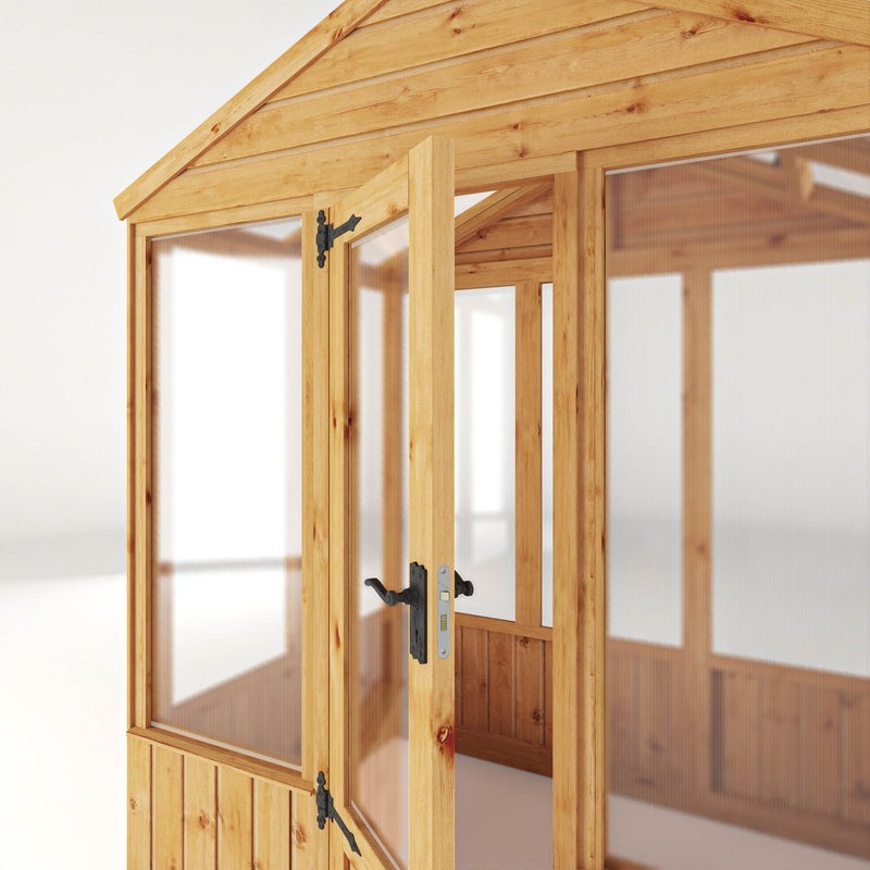 Adley 6' x 4' Lumberjack Premium Apex Wooden Greenhouse | Sheds.co.uk