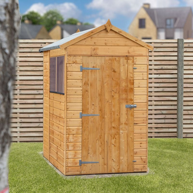 Adley 6' x 4' Premium Shiplap Modular Apex Shed | Sheds.co.uk