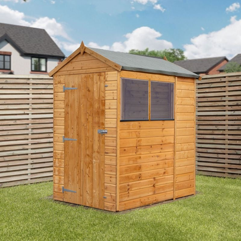Adley 6' x 4' Premium Shiplap Modular Apex Shed | Sheds.co.uk