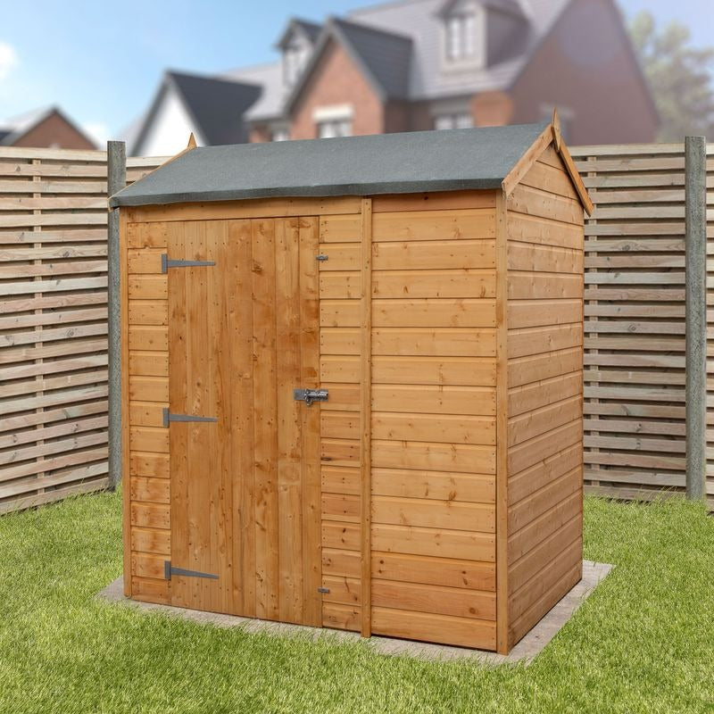 Adley 6' x 4' Premium Shiplap Modular Apex Shed | Sheds.co.uk