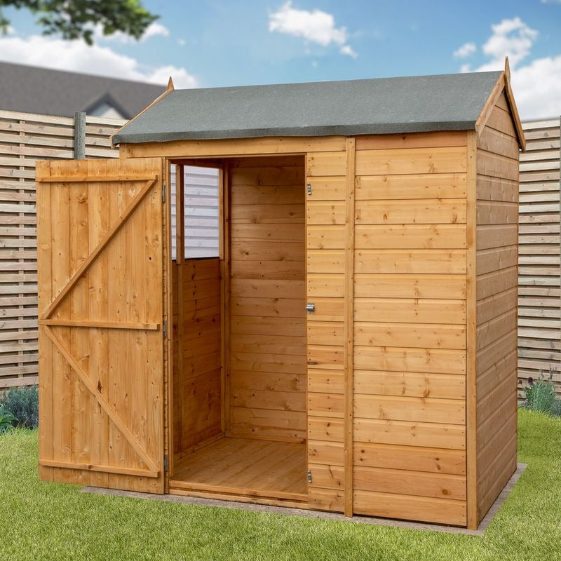 Adley 6' x 4' Premium Shiplap Modular Apex Shed | Sheds.co.uk