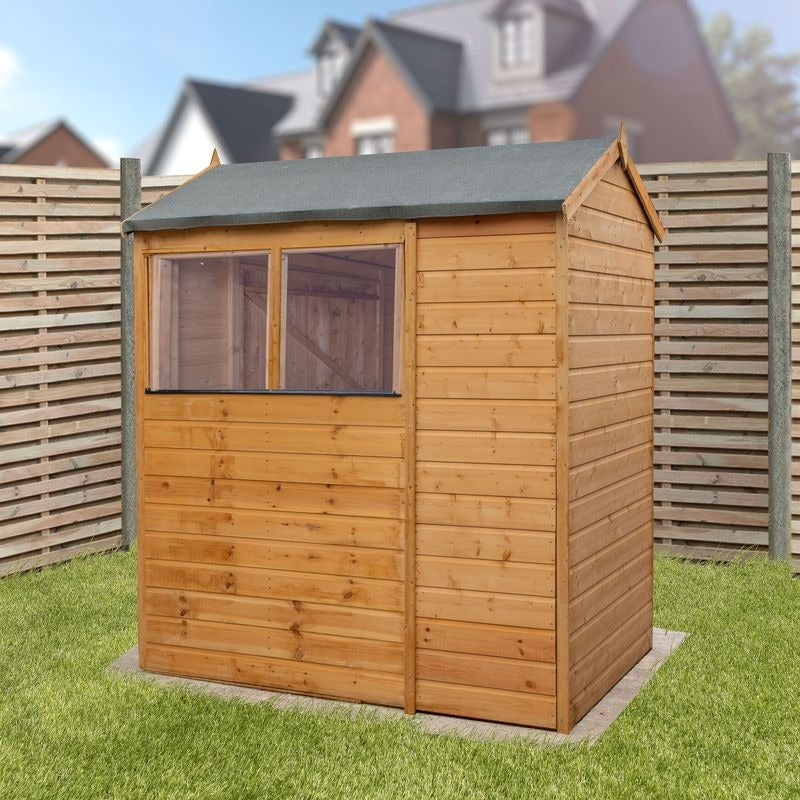 Adley 6' x 4' Premium Shiplap Modular Apex Shed | Sheds.co.uk