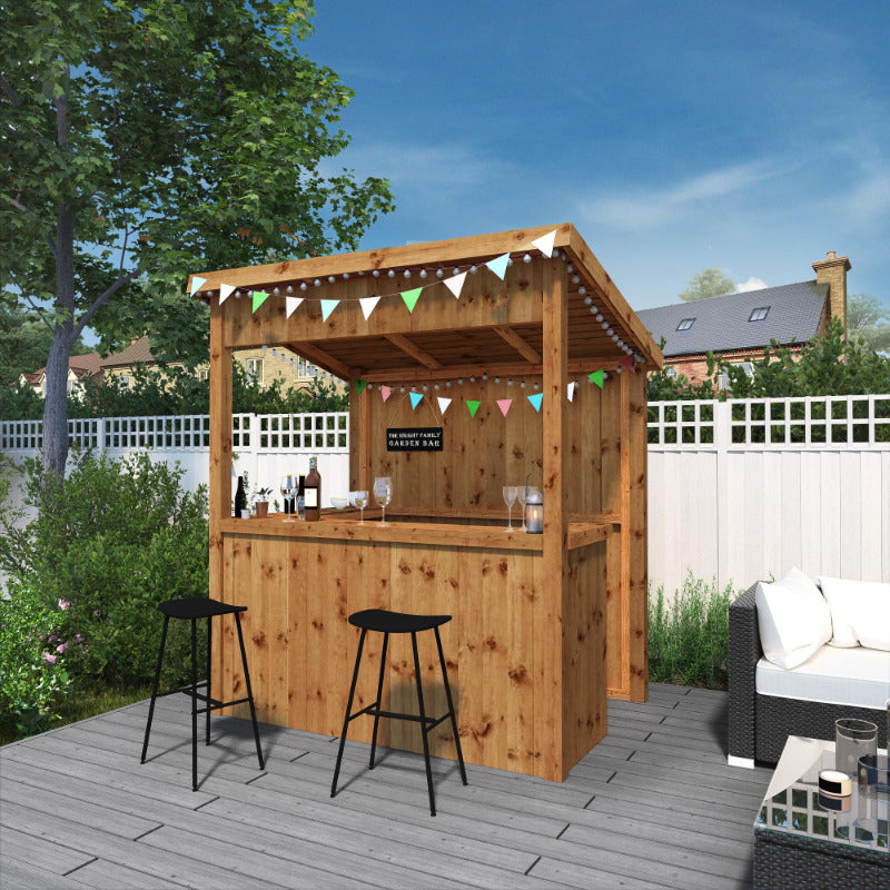 Adley 6' x 4' Pressure Treated Garden Bar | Sheds.co.uk