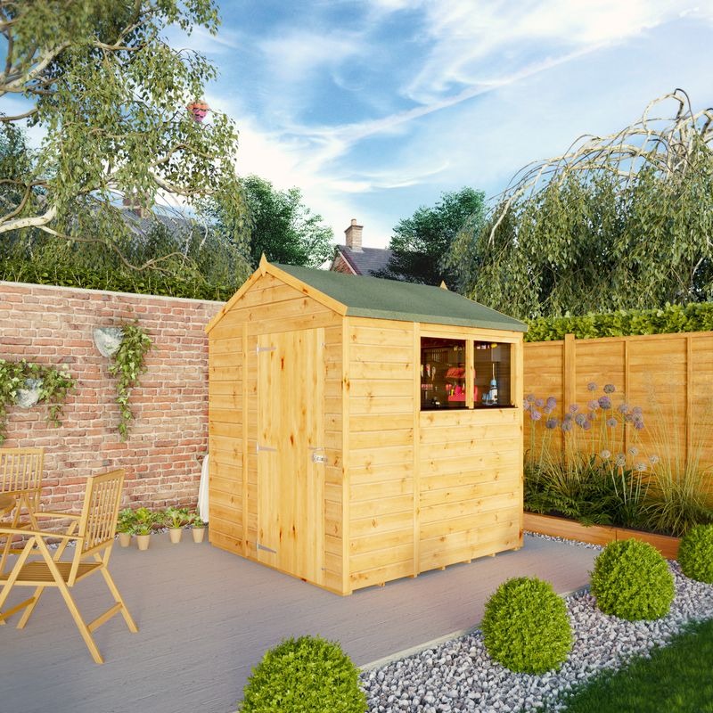 6 x 6 Lumberjack Premium Shiplap Modular Apex Shed