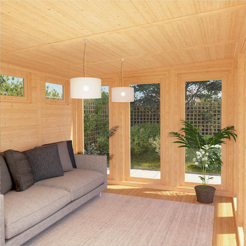 Adley 6m x 3m Alveston Insulated Garden Room | Sheds.co.uk