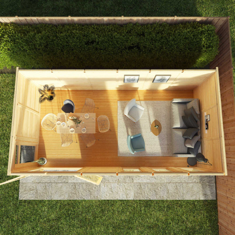 Adley 6m x 3m Insulated Garden Room | Sheds.co.uk