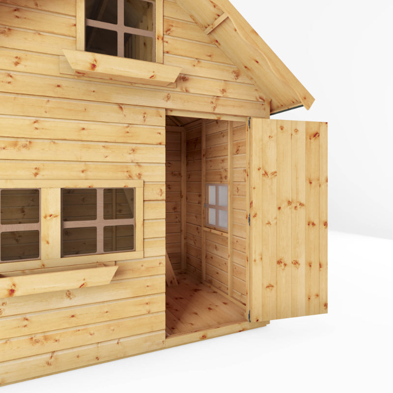 Adley 7' x 5' Jellytot Two Storey Cottage Playhouse | Sheds.co.uk