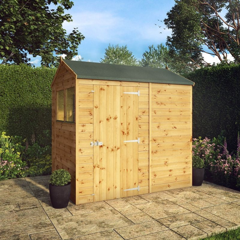 Adley 7' x 5' Premium Shiplap Modular Apex Shed | Sheds.co.uk