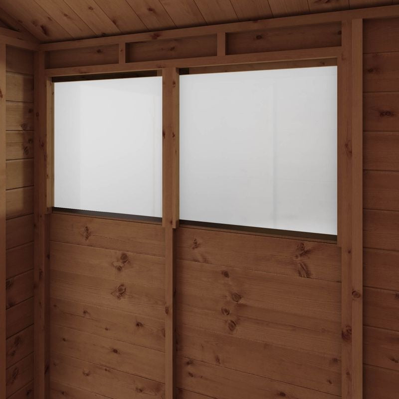 Adley 7' x 5' Premium Shiplap Modular Apex Shed | Sheds.co.uk