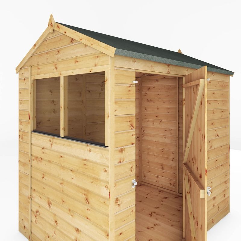 Adley 7' x 5' Premium Shiplap Modular Apex Shed | Sheds.co.uk