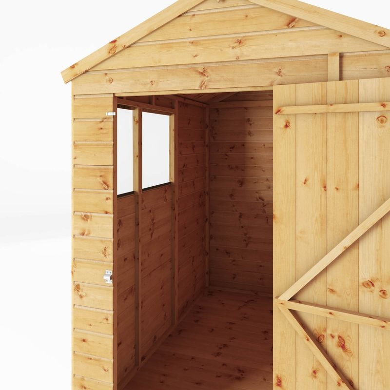 Adley 7' x 5' Premium Shiplap Modular Apex Shed | Sheds.co.uk