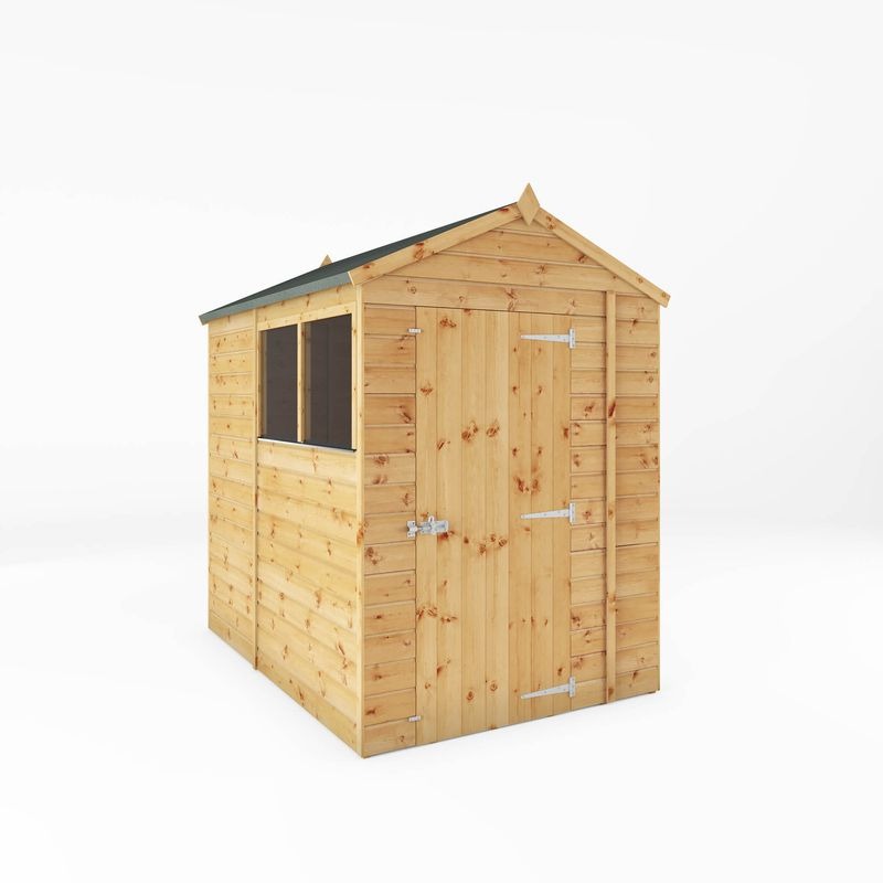 Adley 7' x 5' Premium Shiplap Modular Apex Shed | Sheds.co.uk