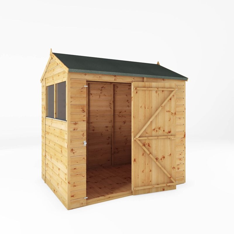 Adley 7' x 5' Premium Shiplap Modular Apex Shed | Sheds.co.uk