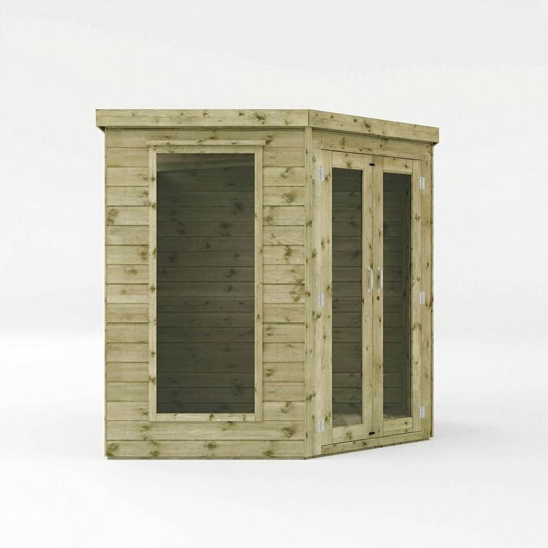 Adley 7' x 7' Chelsea Deluxe Corner Summer House | Sheds.co.uk