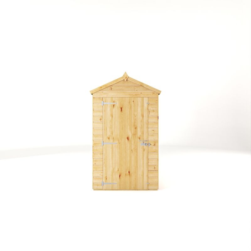 Adley 8' x 4' Lumberjack Premium Shiplap Modular Apex Shed | Sheds.co.uk