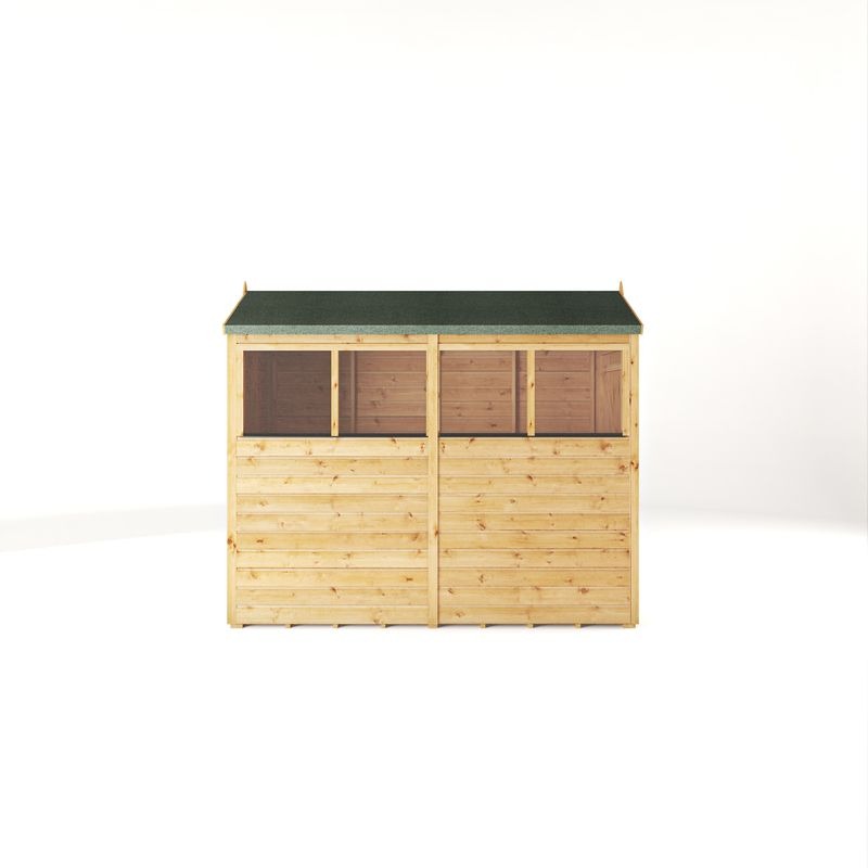 Adley 8' x 4' Lumberjack Premium Shiplap Modular Apex Shed | Sheds.co.uk
