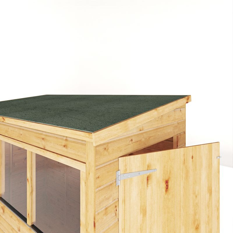 Adley 8' x 4' Lumberjack Premium Shiplap Modular Pent Shed | Sheds.co.uk