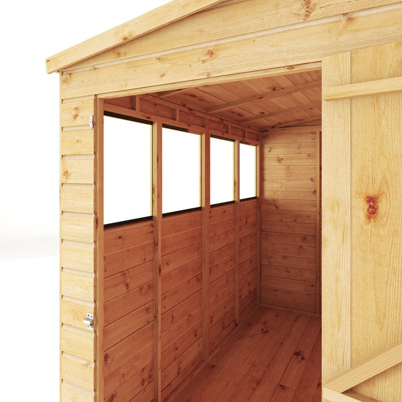 Adley 8' x 4' Modular Shiplap Pent Shed | Sheds.co.uk