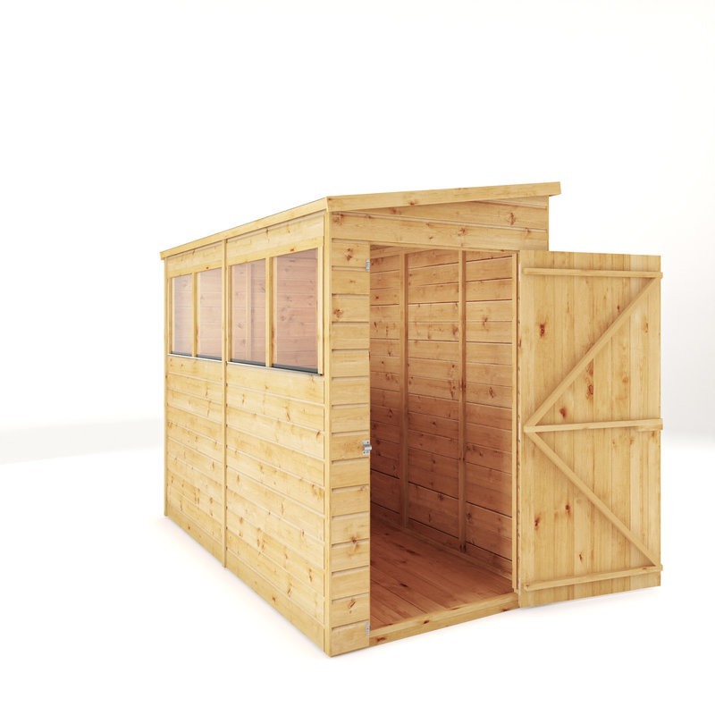 Adley 8' x 4' Modular Shiplap Pent Shed | Sheds.co.uk