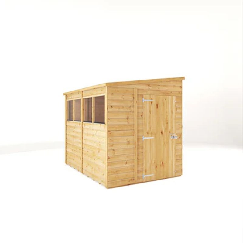Adley 8' x 6' Lumberjack Premium Shiplap Modular Pent Shed | Sheds.co.uk
