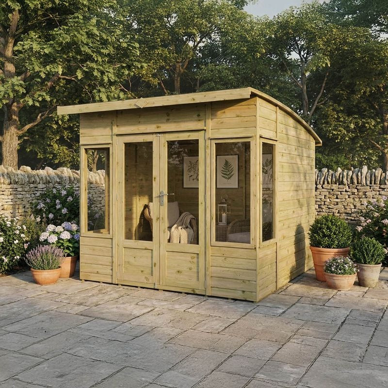 Adley 8' x 8' Loxley Summer House | Sheds.co.uk