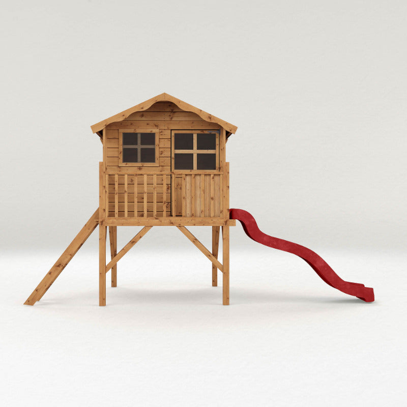Adley Jellytot Cottage Tower Playhouse & Slide | Sheds.co.uk