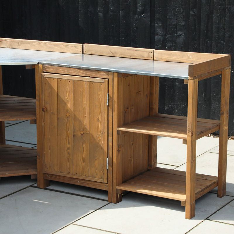 Adley Pressure Treated Lily Compact Outdoor Kitchen | Sheds.co.uk