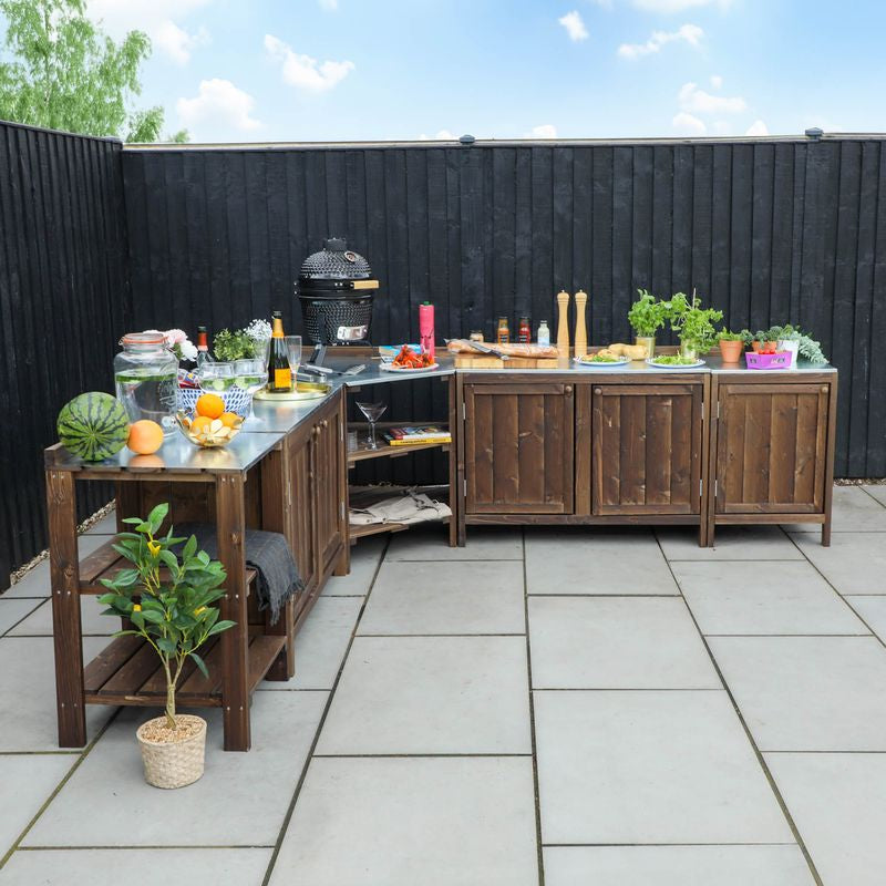 Adley Pressure Treated Lily Ultimate Complete Outdoor Kitchen | Sheds.co.uk