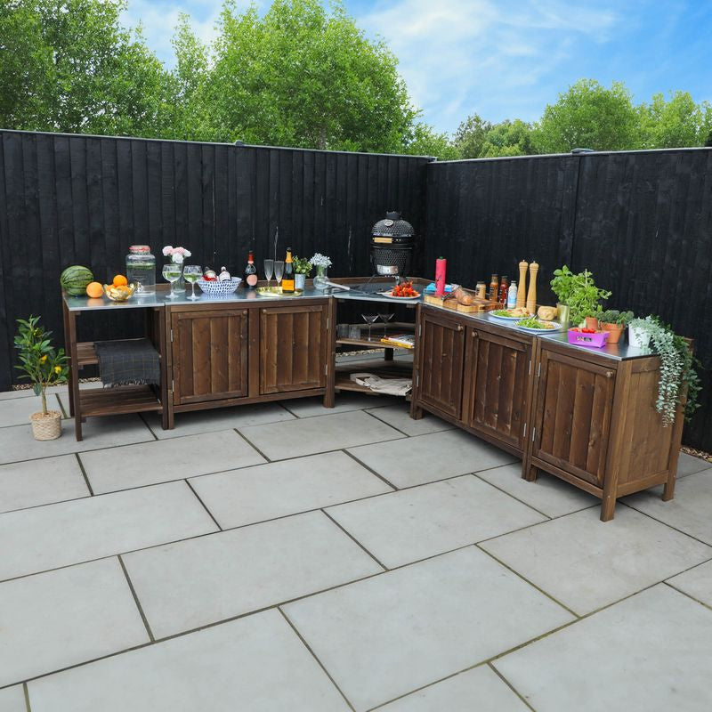Adley Pressure Treated Lily Ultimate Complete Outdoor Kitchen | Sheds.co.uk