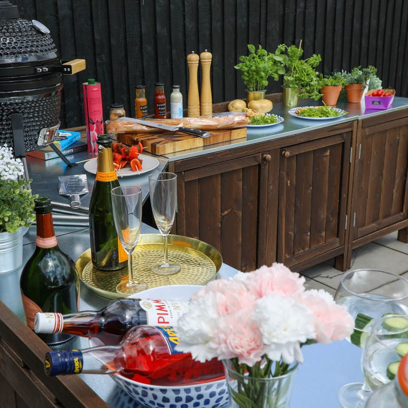 Adley Pressure Treated Lily Ultimate Complete Outdoor Kitchen | Sheds.co.uk