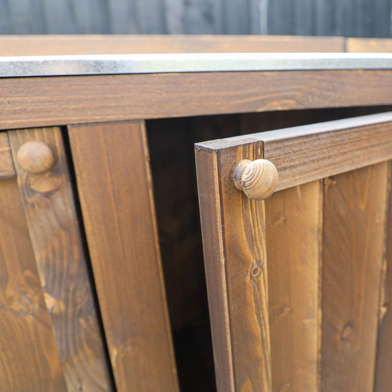 Adley Pressure Treated Lily Ultimate Complete Outdoor Kitchen | Sheds.co.uk