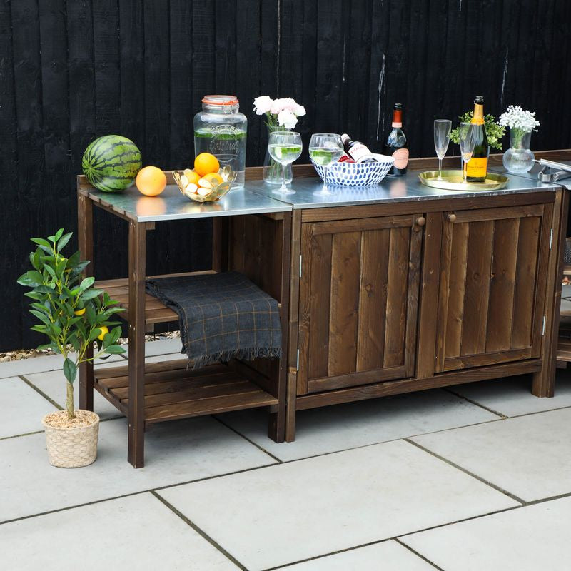 Adley Pressure Treated Lily Ultimate Complete Outdoor Kitchen | Sheds.co.uk