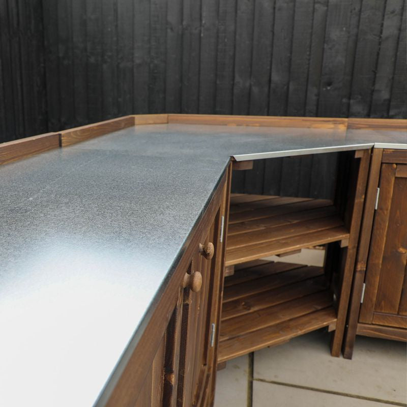 Adley Pressure Treated Lily Ultimate Complete Outdoor Kitchen | Sheds.co.uk