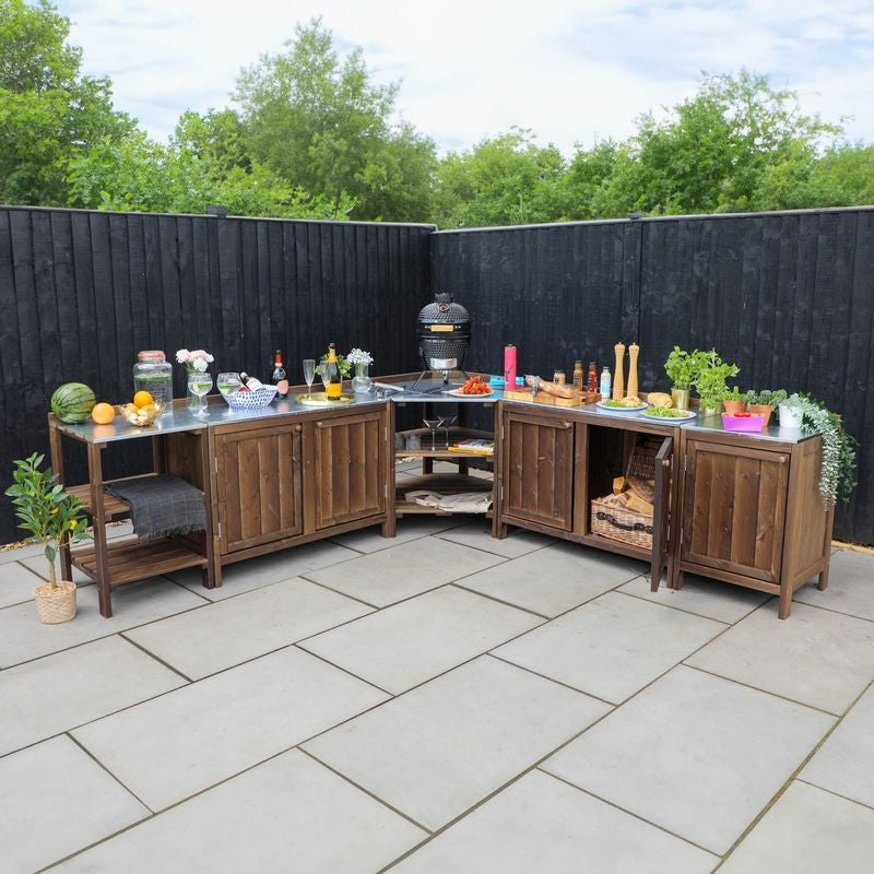 Adley Pressure Treated Lily Ultimate Complete Outdoor Kitchen | Sheds.co.uk